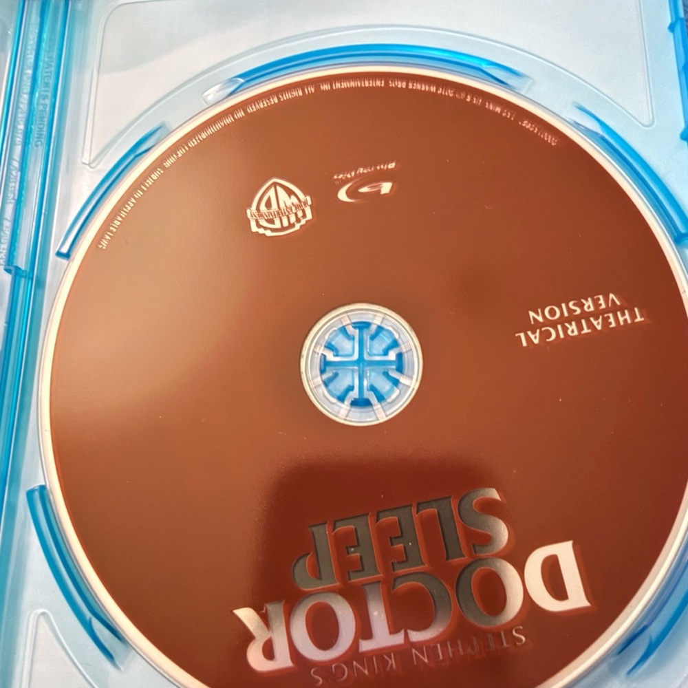 Warner Bros. Doctor Sleep Blu-ray - Brown Disc